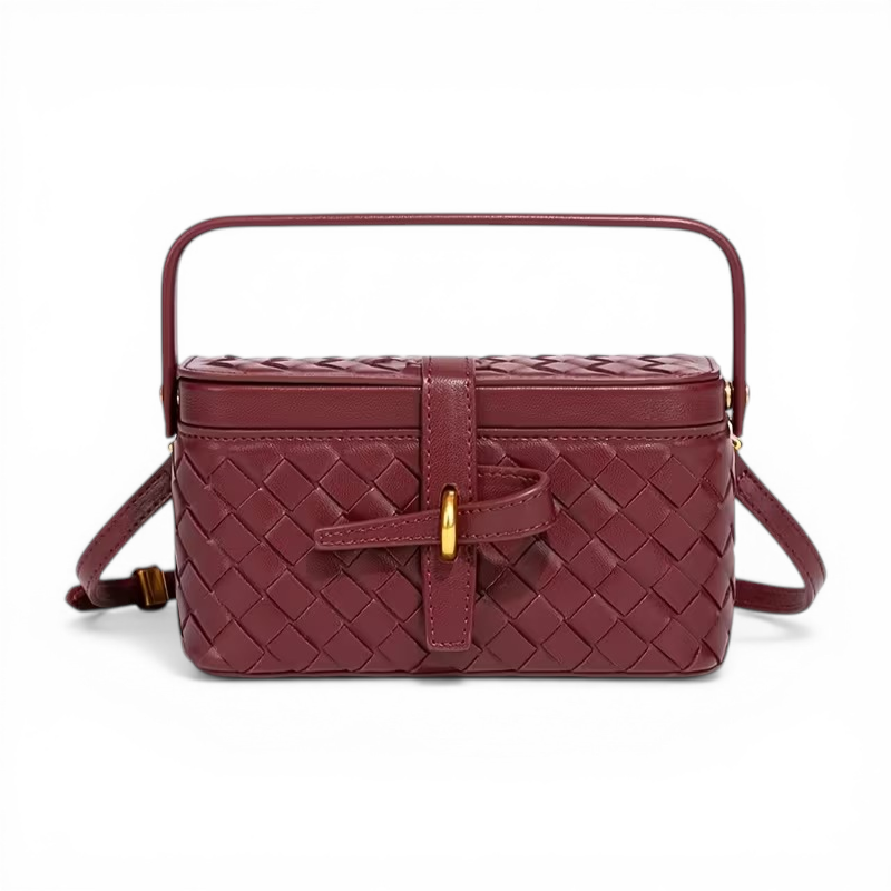Structured Weave Statement Bag