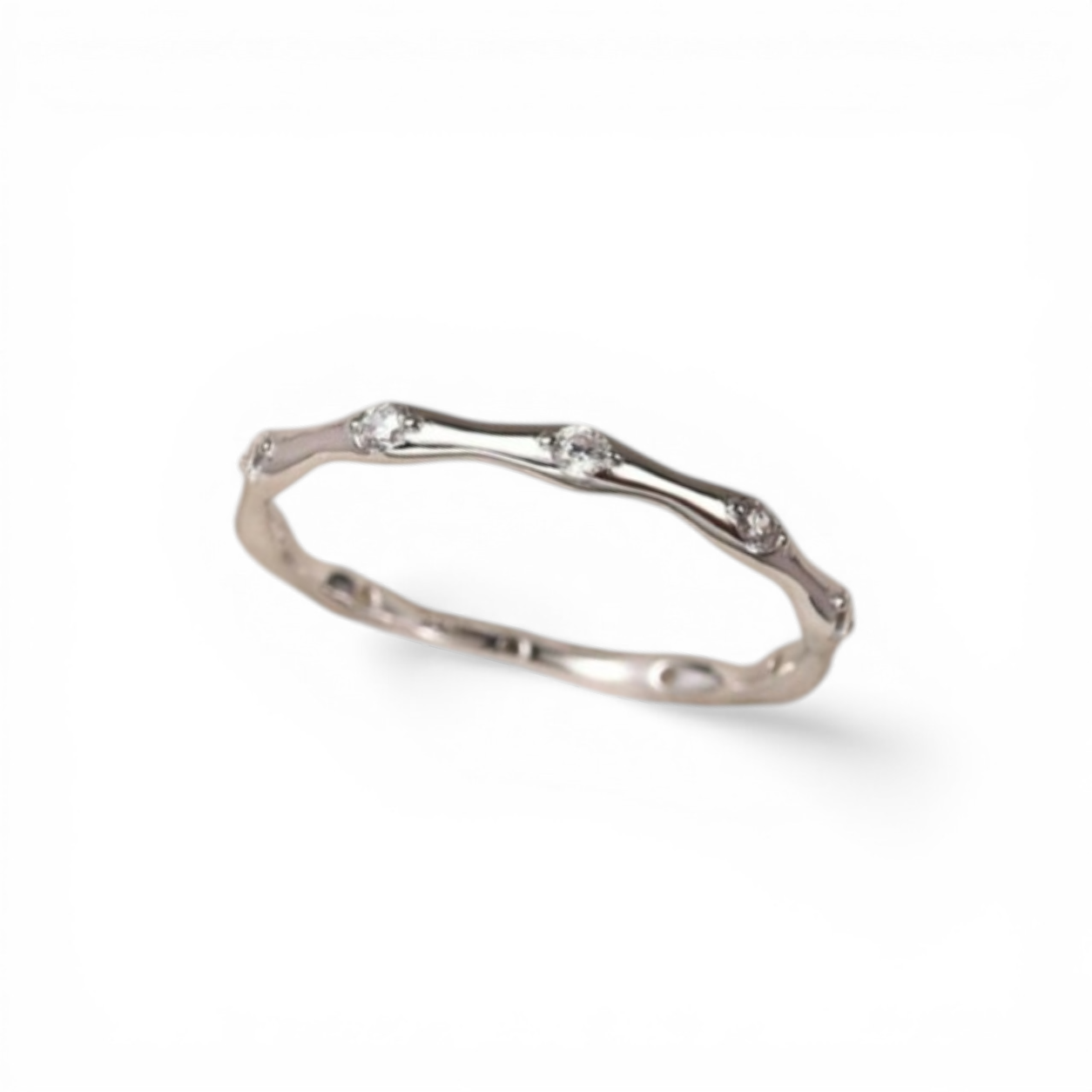 S925 Sterling Silver Zirconia Ring
