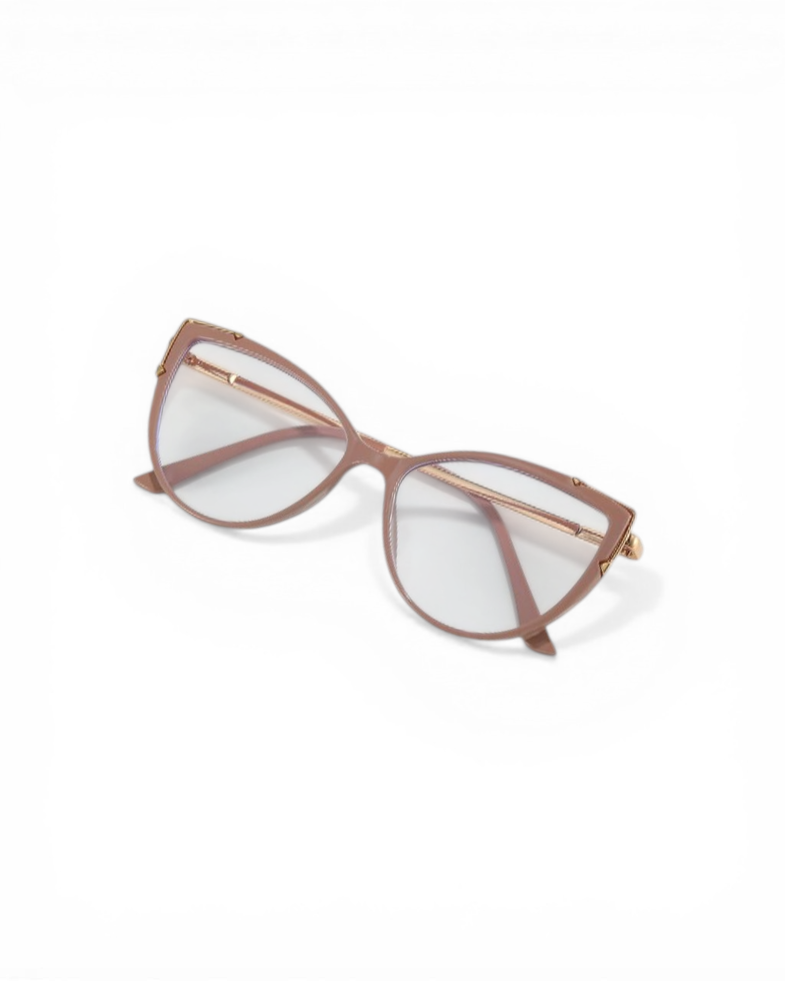 Dusty Pink Cat Eye Anti-Blue Light Eyeglasses