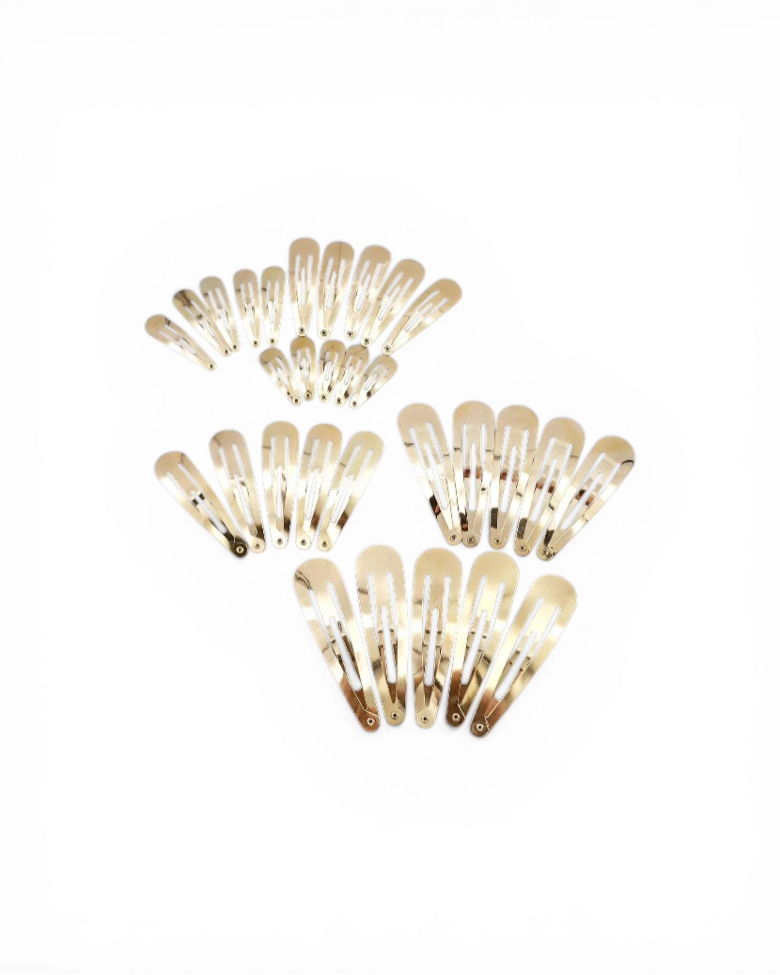 30pcs Minimalist Snap Clip