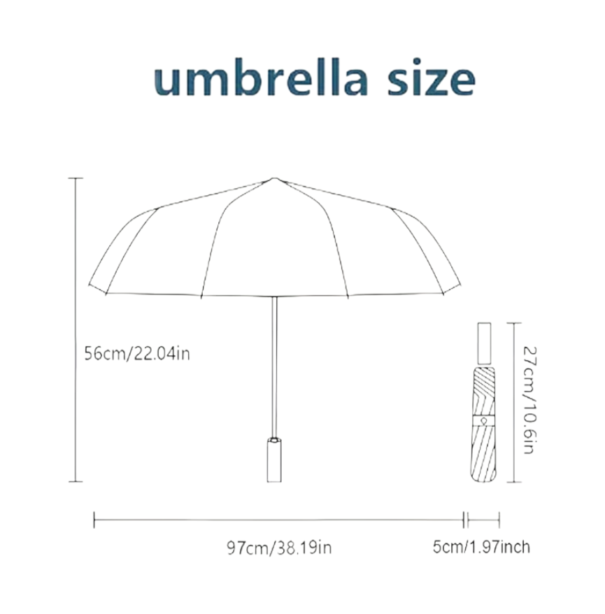 Abstract Faces Umbrella