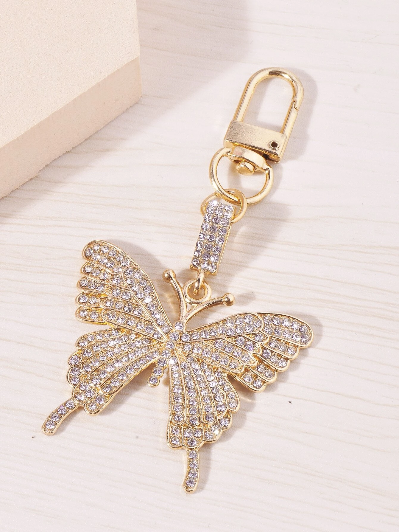 Sparkling Butterfly Charm