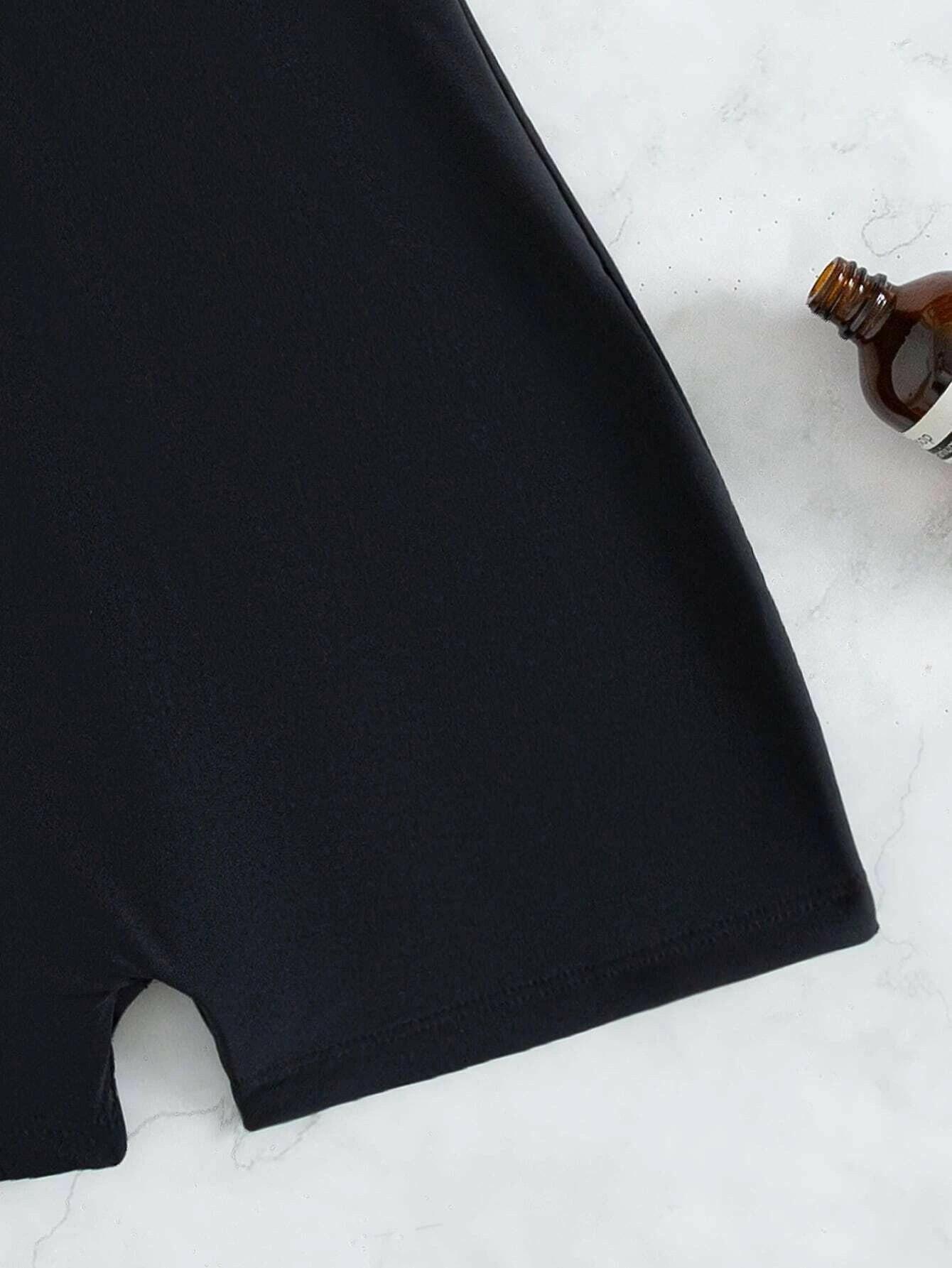 One Shoulder Cut Out One Piece Swimsuit