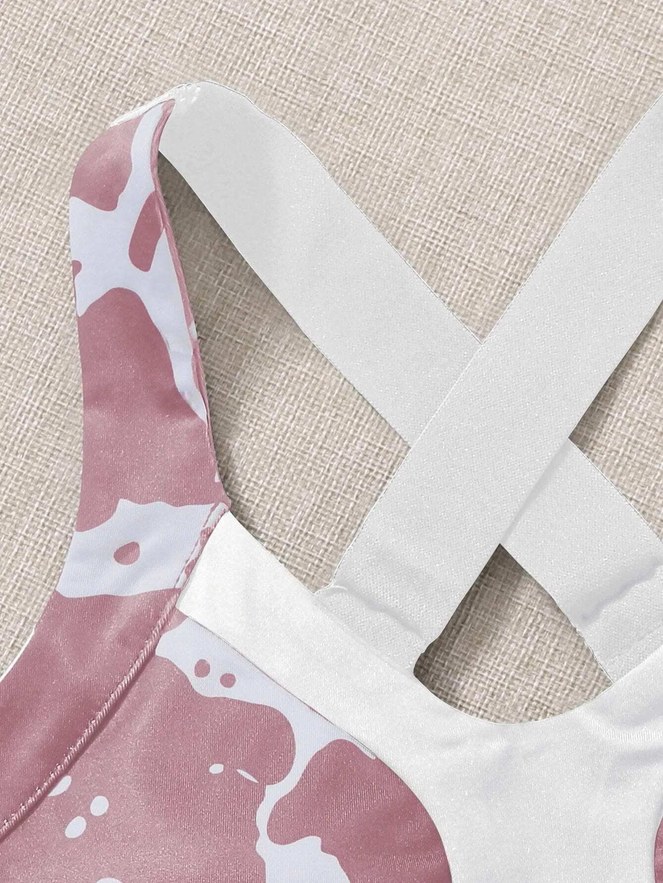 3pack Graphic Print Sports Bra & Leggings & Tee