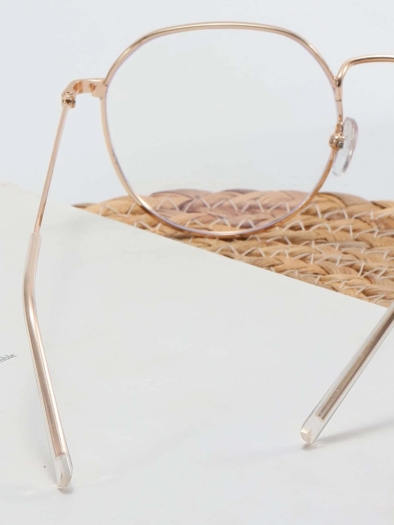 These Metal Frame Anti-Blue Light Eyeglasses provide superior protection from harmful blue light radiation. Stylish and lightweight, they feature a sleek metal frame and blue light filtering lenses, perfect for long-term use. Enjoy maximum comfort and protection 20% better than standard eyeglasses.