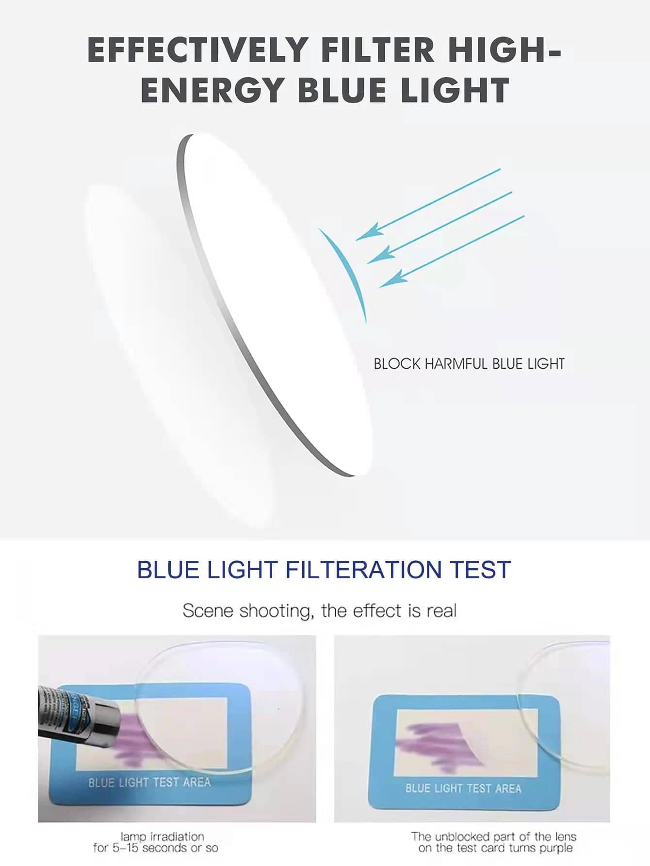 Pair of stylish Cat Eye Anti-Blue Light Eyeglasses designed to protect eyes from digital screen strain. The glasses feature a fashionable cat-eye frame shape and specialized lenses that block harmful blue light emitted by screens. These eyeglasses offer both style and eye comfort in the digital age.