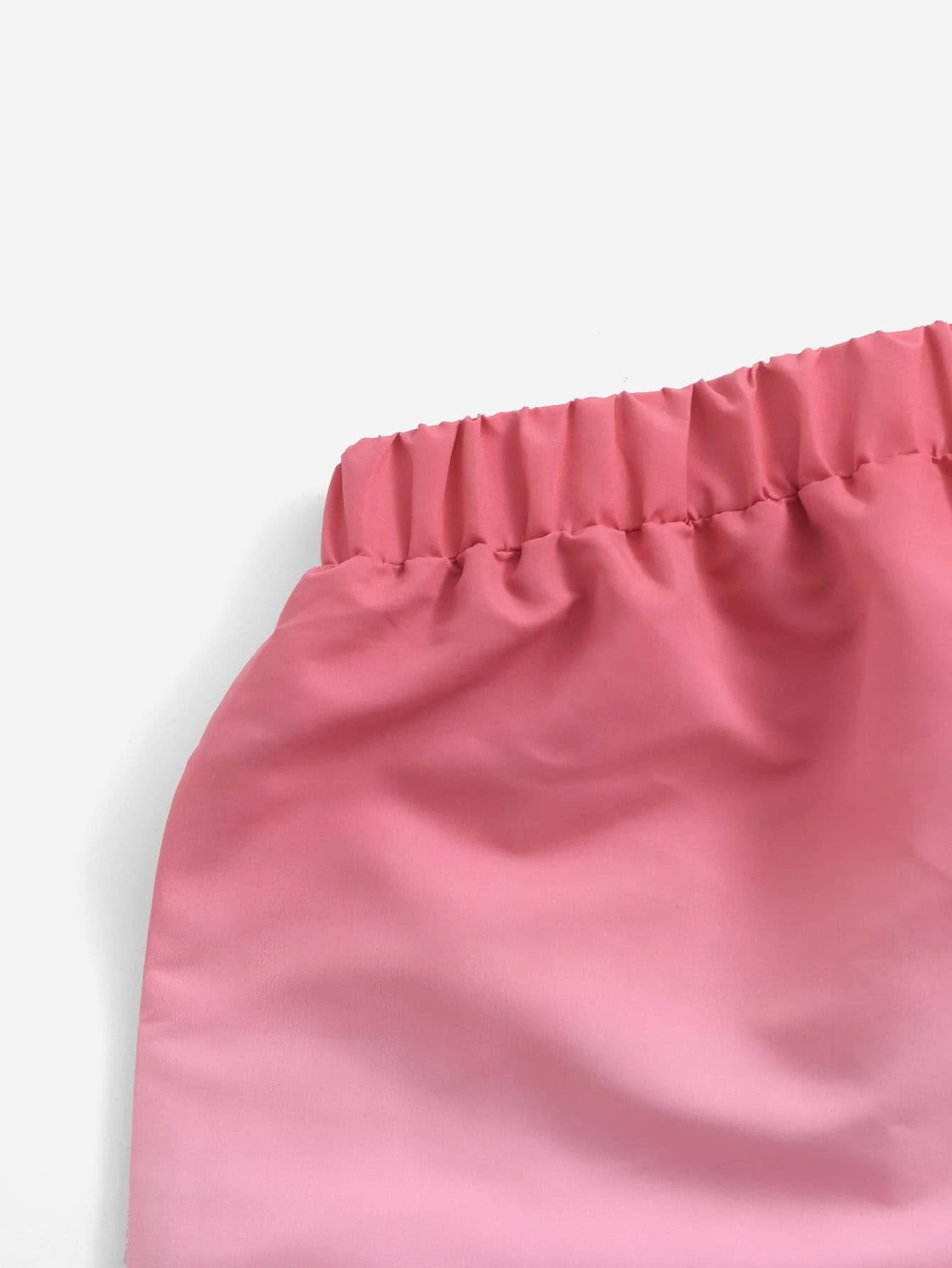 Ombre swim shorts with gradient color design. These swim shorts feature a captivating ombre color transition, adding a touch of style to your beach or pool look. A fashionable choice for water-related activities, combining aesthetic appeal and comfort in a versatile swimwear option.