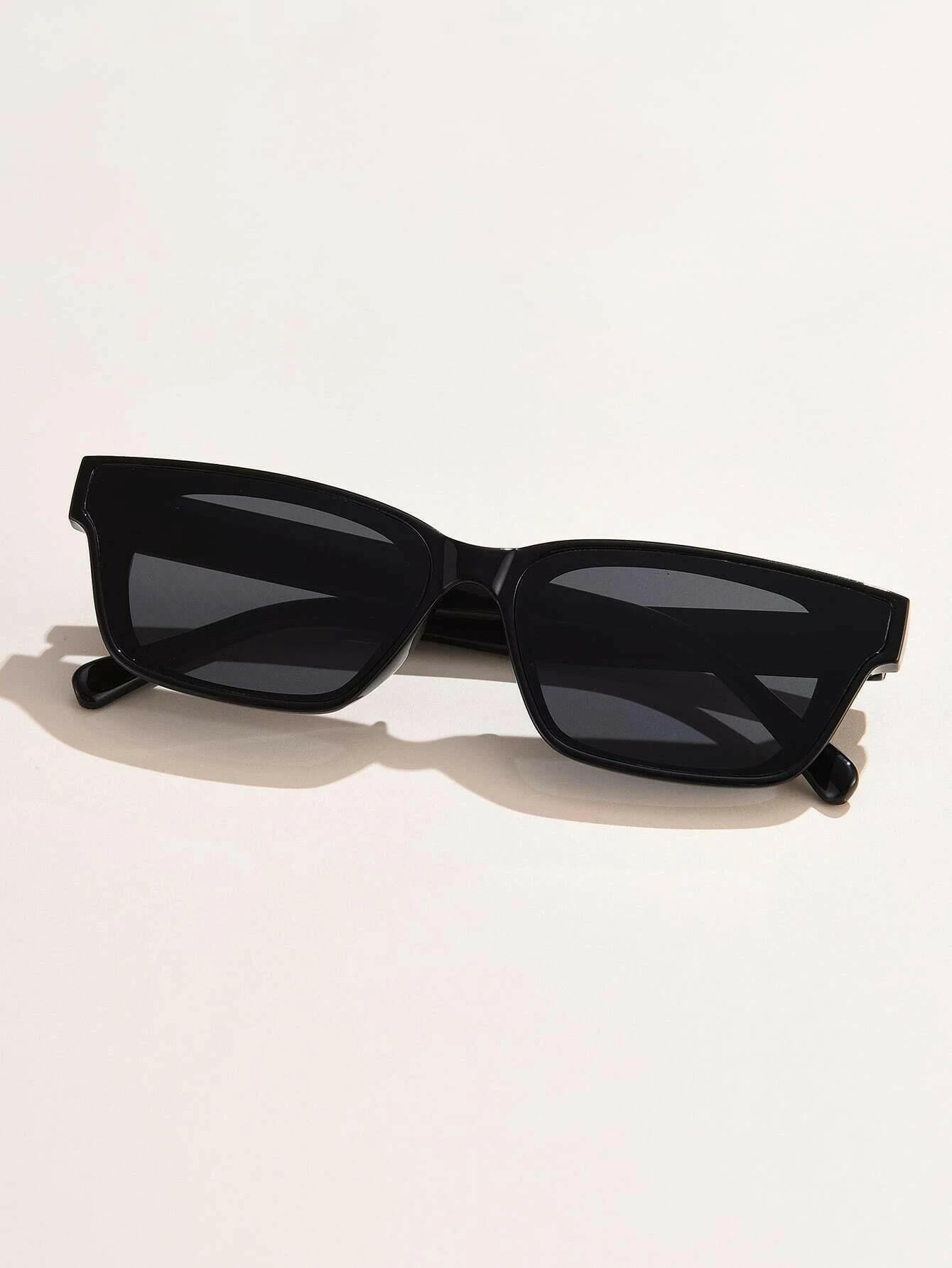Clear Acrylic Frame Sunglasses with modern and lightweight design. These sunglasses feature transparent frames made from acrylic material, combining style and comfort for versatile sun protection.